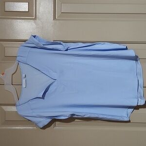 New York & Company Sky Blue Blouse